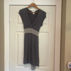 White House black market grey dress